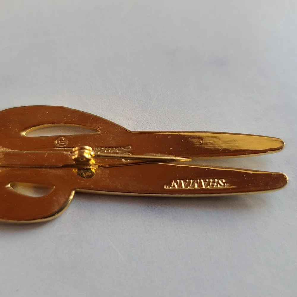 Laurel Burch Shaman Brooch